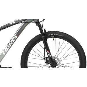 Bicicleta TopMega MTB Tigris Aluminio R29 21VEL Gris Talle M 1011857