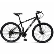 Bicicleta Gross MTB Rodado 29 Mountain Bike Aluminio 21v Cambios Shimano Negro Blanco