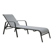 Reposera Frávega Home Acero con Textileno
