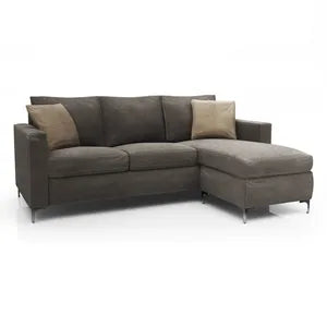 Sillón de 3 Cuerpos Esquinero Convertible American Wood Chenille Gris