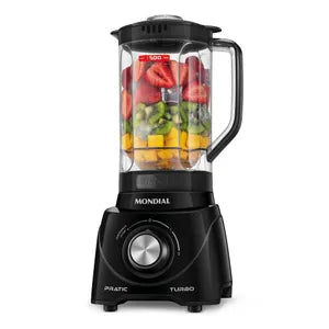 Licuadora Mondial Pratic Power 550W 1,6Lts L-98-B Negro