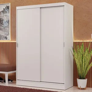 Placard Madesa Max 2 Puertas Corredizas 2 Cajones 119x183 Cm