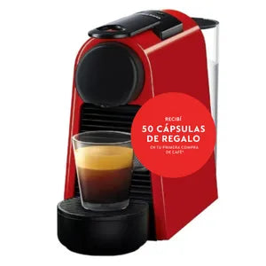 Cafetera Nespresso Essenza Mini D30 Roja