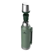 Termo Stanley Classic 1.4 Lts Verde Asa Plegable c/ Tapón Pico Cebador