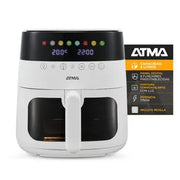 Freidora de Aire ATMA con Visor FR246AWP 6Lts Blanco