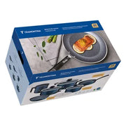 Batería de Cocina Antiadherente de 10 Piezas Aluminio Starflon Max Azul