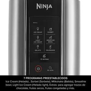 Máquina de Helados Y Postres Ninja Creami