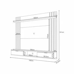 Rack Panel Solus TV 70 Pulgadas Carpintería Rivadavia