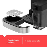 Cafetera Espresso Black+Decker Café Crema Semi Automática EM0412-1SDAR