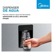 Heladera No Frost Midea MDRT489MTE46ADW 340 Litros