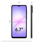 Celular Samsung Galaxy A07 64GB Negro