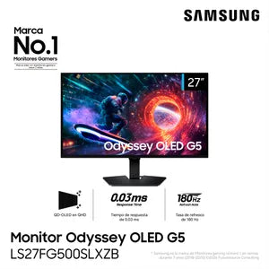 Monitor Samsung Odyssey OLED G5 27” LS27FG500SLXZB
