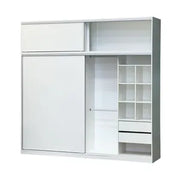 Placard Ropero con Baulera Alzada Puertas Corredizas 240x235