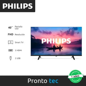 Smart TV 40" Philips FHD Google 40PFD6920/77