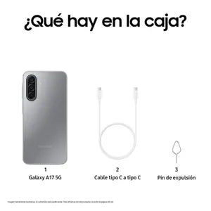 Celular Samsung Galaxy A17 5G 256GB Gray
