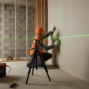 Nivel Laser Verde 10 Metros + Tripode Plegable Lusqtoff