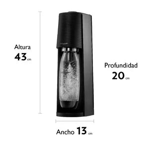 Maquina Gasificadora Sodastream Terra Black