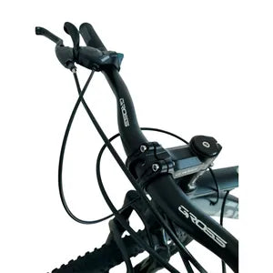 Bicicleta Gross MTB Rodado 29 Mountain Bike Aluminio 21v Cambios Shimano Negro Blanco