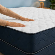 Combo Sommier + Colchón + Respaldo y 2 almohadas de regalo 2230 SYRMA 140x190 Espuma Alta Densidad