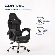 Silla Gamer Admiral Negro