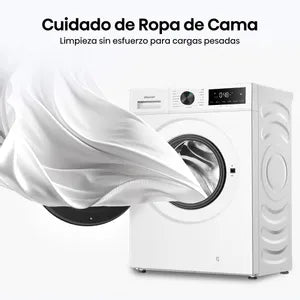 Lavarropas Hisense WF1I8041BW Carga Frontal 8 Kg 1400 RPM Blanco