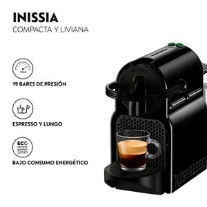 Cafetera Nespresso Inissia Black