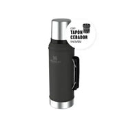 Termo Stanley Negro 950ml c/ Tapón Pico Cebador
