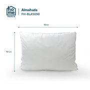 Almohada Frávega Home Ergosoft Simil Pluma 50 x 90 cm