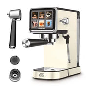 Cafetera expresso Lusqtoff Cream c/adaptador de cápsulas LQ-EX008