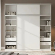 Placard Ropero con Baulera Alzada Puertas Corredizas 240x235