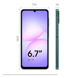Celular Samsung Galaxy A07 64GB Verde