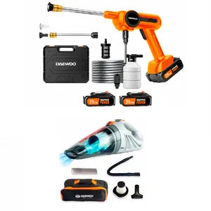Combo Hidrolavadora + Aspiradora Daewoo DAX65-LI+DAVC200LI