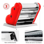 Maquina de Pastas Pastalinda Clásica 200 Roja