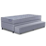 Colchón y Sommier Bicama de Espuma de 1 Plaza Inducol Agra 90x190 Cm