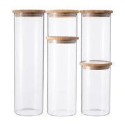 Set Frascos Fravega Home X5