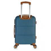 Valija de Viaje Carry On Frávega Home 20 Pulgadas Azul