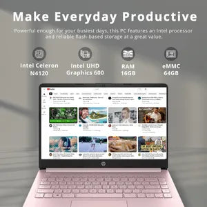 HP Stream Laptop BrightView HD de 14 pulgadas,