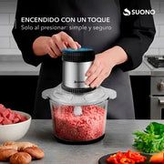 Picadora Procesadora Suono 2 litros Vidrio 500W