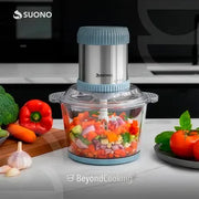Picadora Procesadora Suono 2 litros Vidrio 500W
