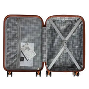 Valija de Viaje Carry On Frávega Home 20 Pulgadas Beige