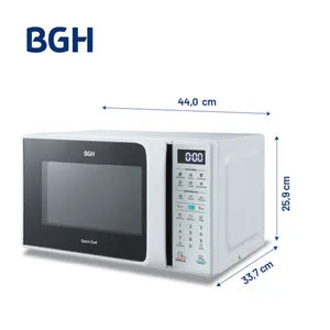 Microondas BGH 20 Litros Digital ECO B120DB20