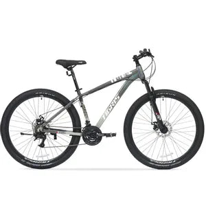 Bicicleta TopMega MTB Tigris Aluminio R29 21VEL Gris Talle M 1011857