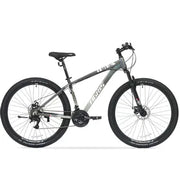 Bicicleta TopMega MTB Tigris Aluminio R29 21VEL Gris Talle M 1011857