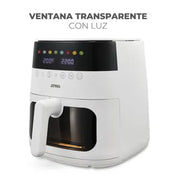 Freidora de Aire ATMA con Visor FR246AWP 6Lts Blanco