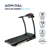 Cinta de correr caminadora Admiral AD-FCC11 12 km/h plegable digital