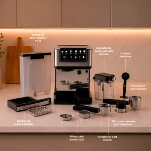 Cafetera Express Smartlife Digital Latte Semi Automática SL-ECDM5406