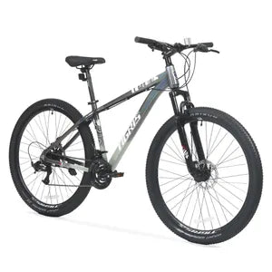 Bicicleta TopMega MTB Tigris Aluminio R29 21VEL Gris Talle M 1011857