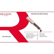 Planchita De Pelo Revlon Titanio Rose Gold Wide Rvst2182rg
