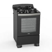 Cocina a Gas Atma 94CCM056N 56cm Negro
