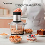 Picadora Procesadora Suono 2 litros Vidrio 500W
